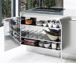 ダイニング側収納仕様