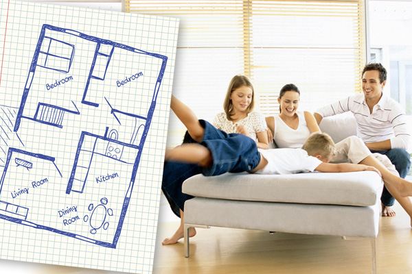 自然とコミュニケーションがとれる住まいの間取りを考えよう