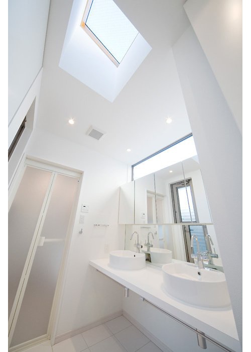 戸建て住宅は洗面ボウル２つ使いがトレンド