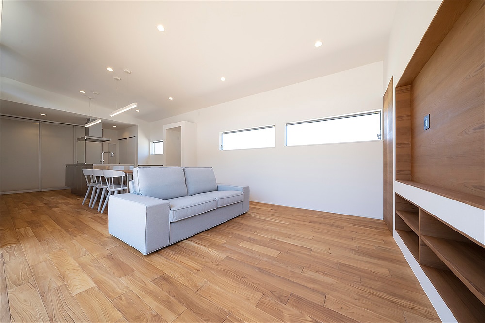 アーバンライフな家のキッチン