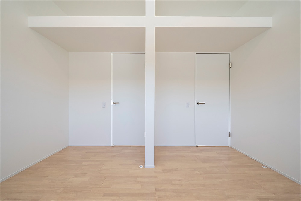 アーバンライフな家のロフトのある空間