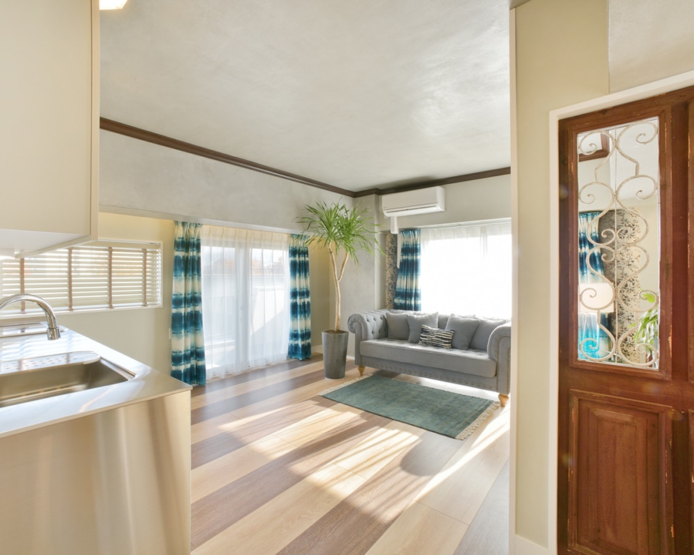 リノベーションで叶えるナチュラルテイストなリビングスペース