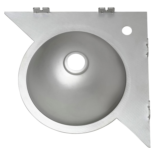 真裏から見た様子