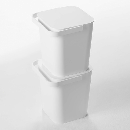 2個まで積み上げて収納することができるので、お部屋がスッキリ片付きます。