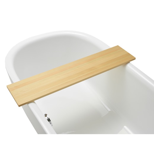 ウッドトレー（オプション）を設置した様子