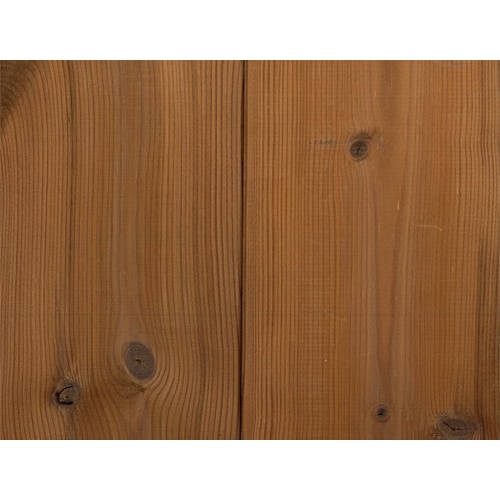 表面の様子　天然木のため節や色ムラがあります。