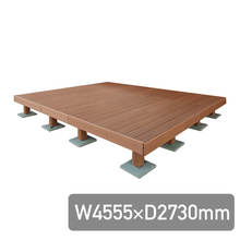 ニューランネルデッキパック フェンスなし ナチュラル 4555×2730