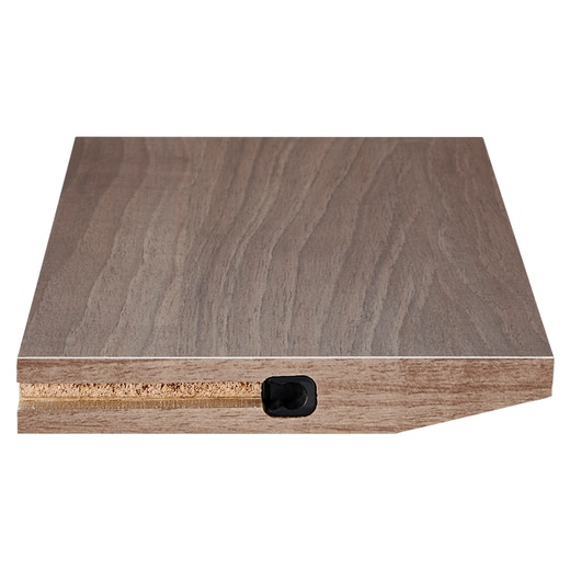 サイドスリット部の寄り（真横）（画像カラー：グレイッシュウッド）