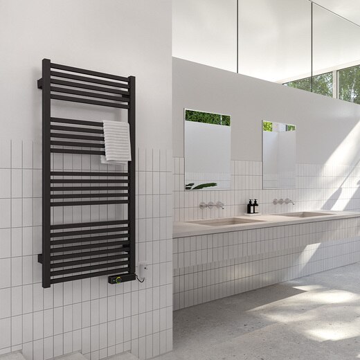 HUMAタオルウォーマー サテンブラック 左スイッチ H1168(EL02519