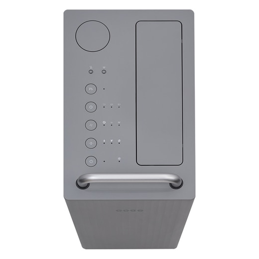 アイコンを採用し、シンプルに仕上げたパネルは、直感的な操作を可能にします。（カラー：クールグレー）