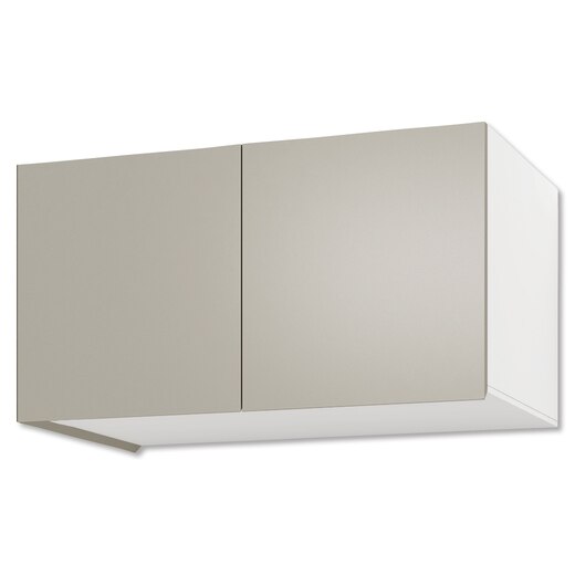 エスティコ ウォールキャビネットW750/グレー/両開き/右不燃(ES750HGLF