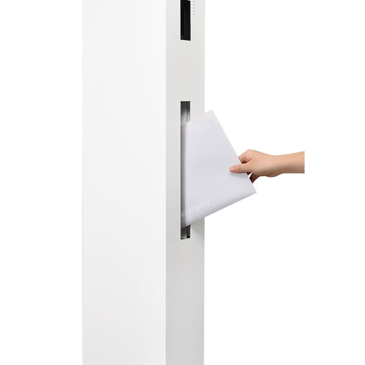 投入口扉の様子