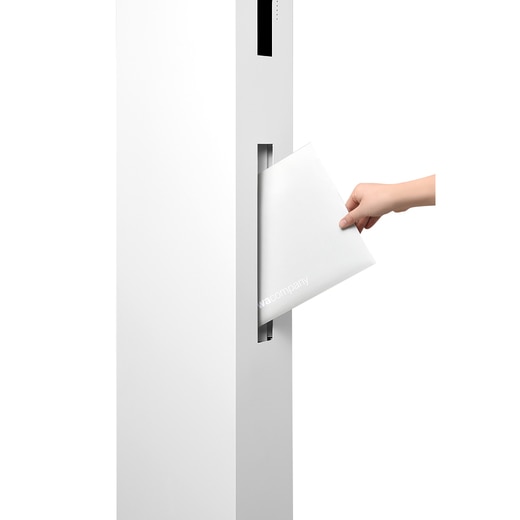 投入口扉の様子