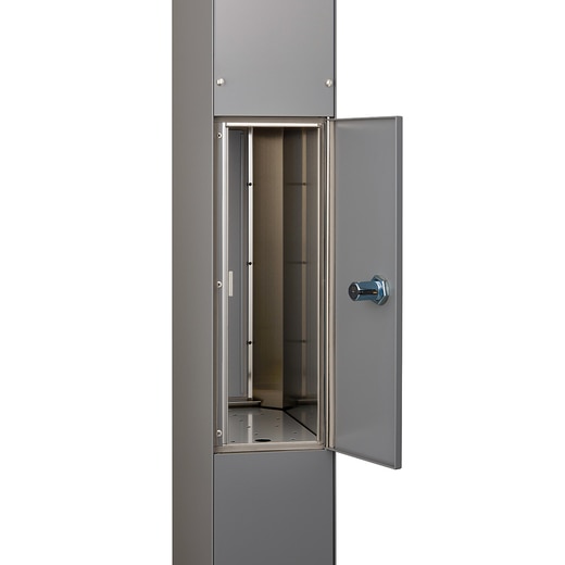 大型郵便も楽に取り出せます