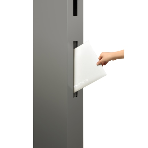 投入口扉の様子