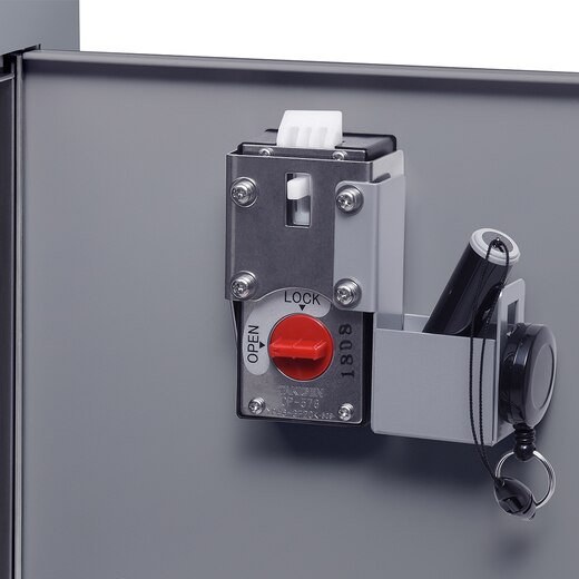 オスポール宅配BOX ポスト取出し右吊元 グレー(EX07201)｜エクステリア 