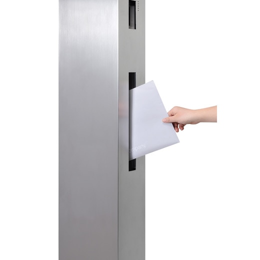 投入口扉の様子