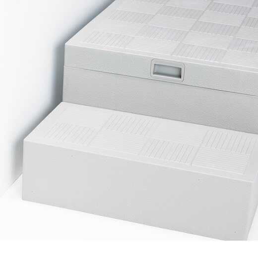 天面の蓋の様子（カラー：ライトグレー）