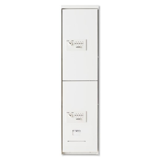 屋内型 宅配BOX スリム上段用2段(捺印付)(EX13229)｜エクステリア（外