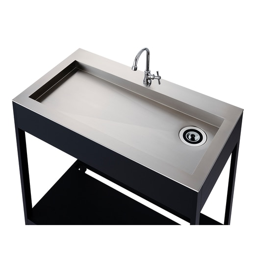 シンクの様子（画像：泡沫水栓）