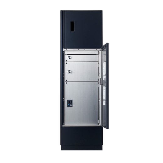 正面扉を開けた様子