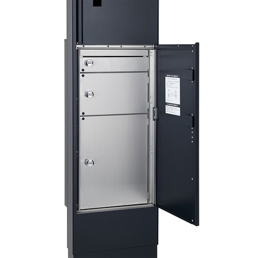 郵便ポスト、宅配ボックスの様子