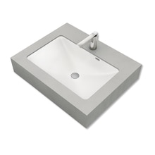 フィオレット W750 両側面化粧 ソフトコンクリート/センターボウル/ブラケット付