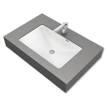 フィオレット W900 両側面化粧 コンクリート/センターボウル/ブラケット付