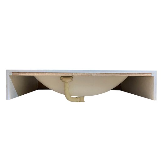 設置面の様子(写真：ソフトコンクリートW750です。）