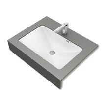 フィオレット W750 側面化粧無し コンクリート/センターボウル