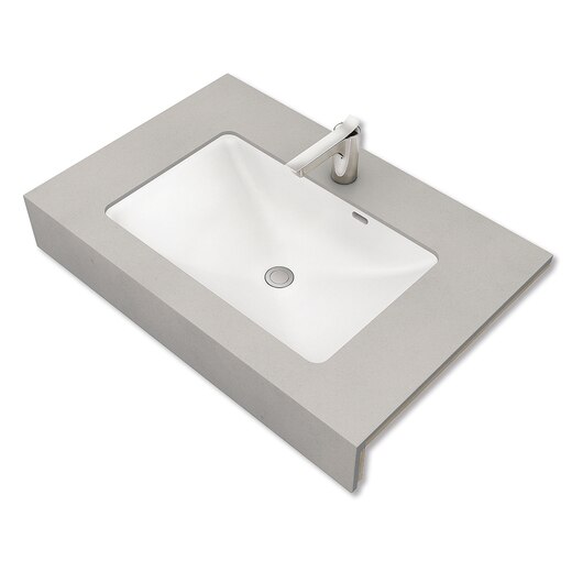 フィオレット W900 側面化粧無し ソフトコンクリート/センターボウル