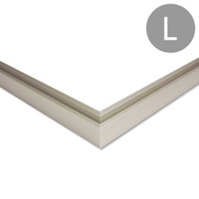 albase 巾木出隅部材L シルバー(FL12029)｜フローリング・床材の通販