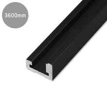 albase 巾木直線 ブラック 3600