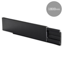 fitbase 後付けアルミ巾木 ブラック 1800