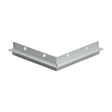 Verta入巾木H251 出隅パーツ シルバー