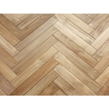 チーク へリンボーン無塗装