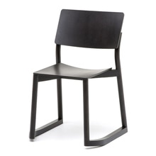 PANORAMA CHAIR WITH RUNNERS ブラック