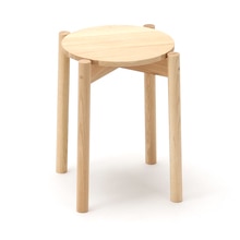 CASTOR STOOL PLUS ピュアオーク