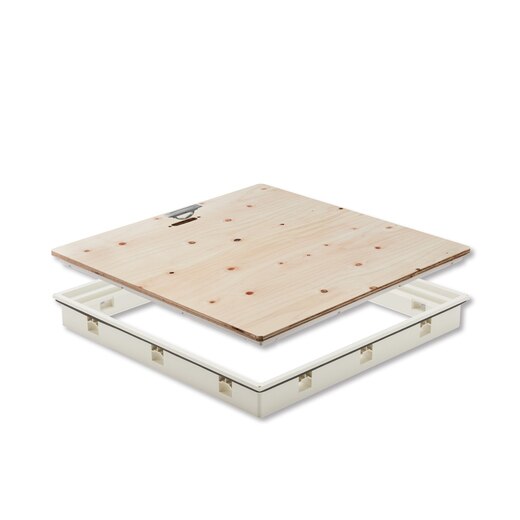 フチなし高気密型床下点検口 FUCHINE 標準型(FU22429)｜収納の通販