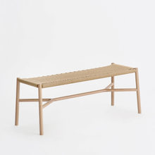 Ariake Bench ホワイト×ナチュラル(Paper Coad)