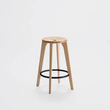Dovetail Barstool 4Legs ホワイト H650