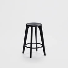 Dovetail Barstool 4Legs スミ H650