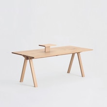 Sagyo Table ホワイト(Rectangular Tray付)W2000