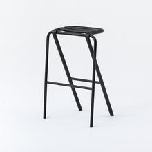 BENT HIGH STOOL ブラック
