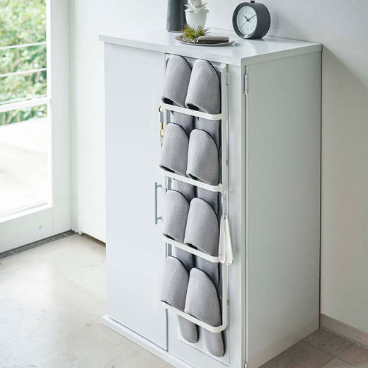 引っ掛け式スリッパラック ホワイト(FU27189)｜収納の通販｜ミラタップ