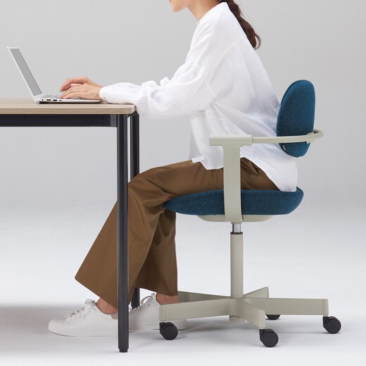 vertebra03 キャスター Black×Off Black W(FU31359)｜インテリア・家具