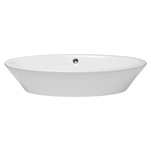 HATRIA 円型 置き型 洗面ボール ハトリアオーバルスリム サンド目皿