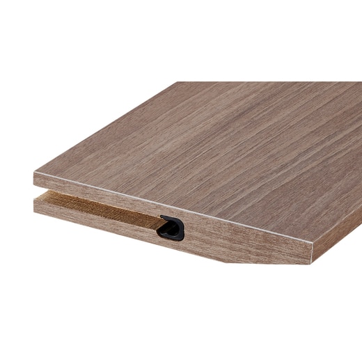 サイドスリット部の寄り（画像カラー：グレイッシュウッド）