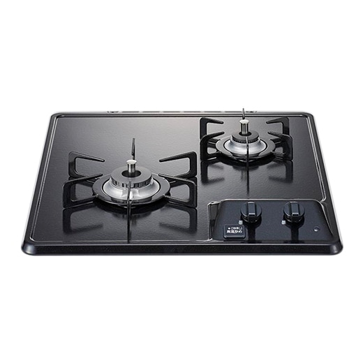 ハーマン ガスコンロ（2口） DC2025SQ1-LP(KK08404)｜キッチンの通販 