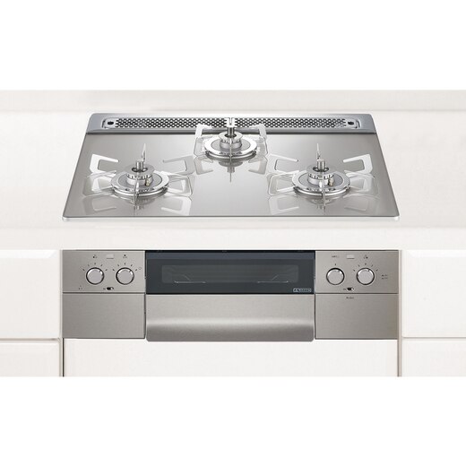 ハーマン piatto 3口W600 シルバー DW36U5WAP2STES-13A(KK08598  